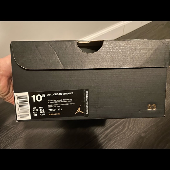 AIR JORDAN 1 MID 'HARE' SNEAKER - Picture 4 of 4